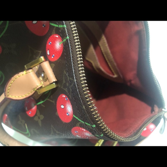 Louis Vuitton cherries speedy